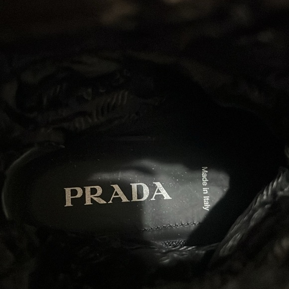 Prada Women's Black Quilted Boots - Picture 13 of 15